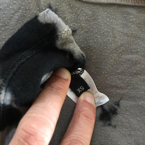 Black and gray mottled tank lily lotus XS - Picture 7 of 8